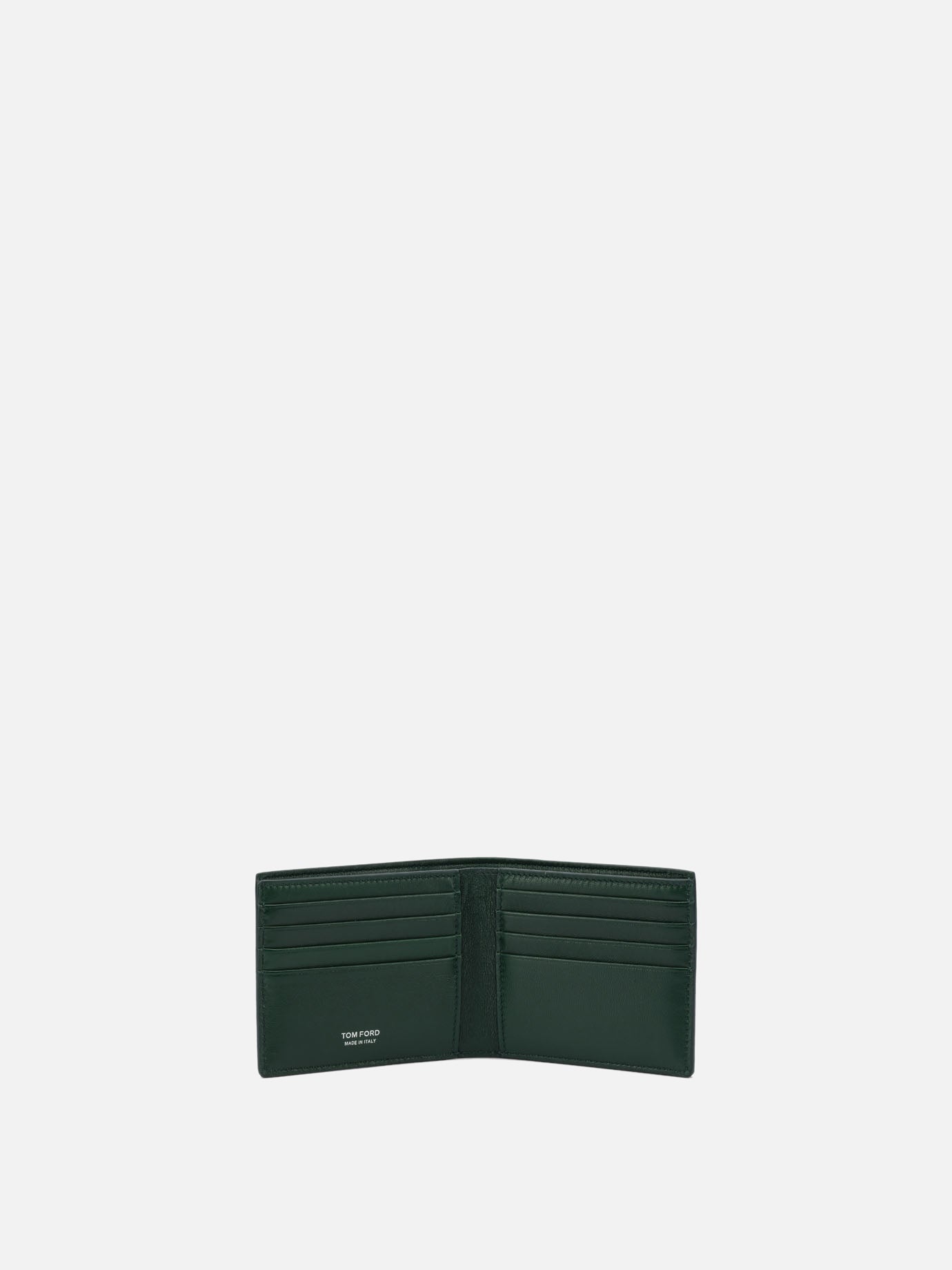 Tom Ford Crocodile print leather wallet Green - Men | VIETTI