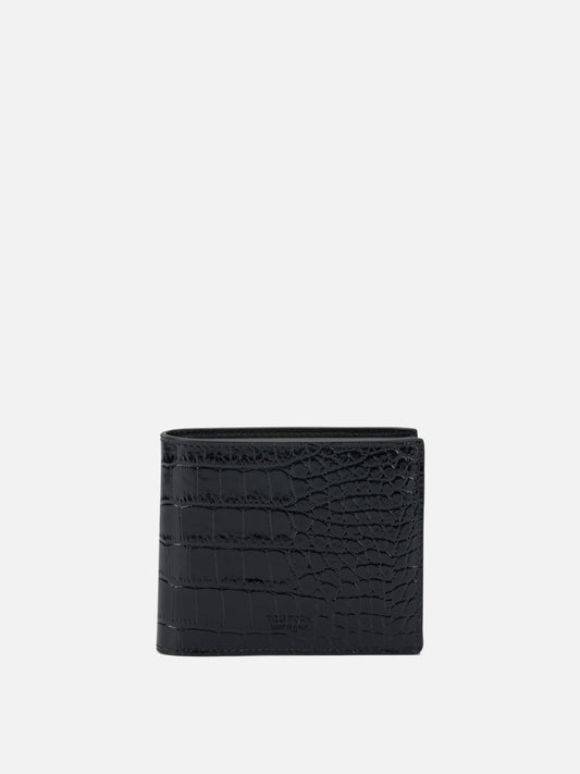Portafogli 100% calf leather  Nero - Tom Ford Uomo | PLP | VIETTI Online Store 
