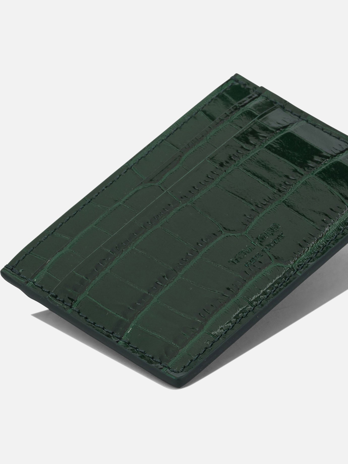 Portacarte 100% calf leather  Verde - Tom Ford Uomo | PDP | VIETTI Online Store | Zoom-Modal_4
