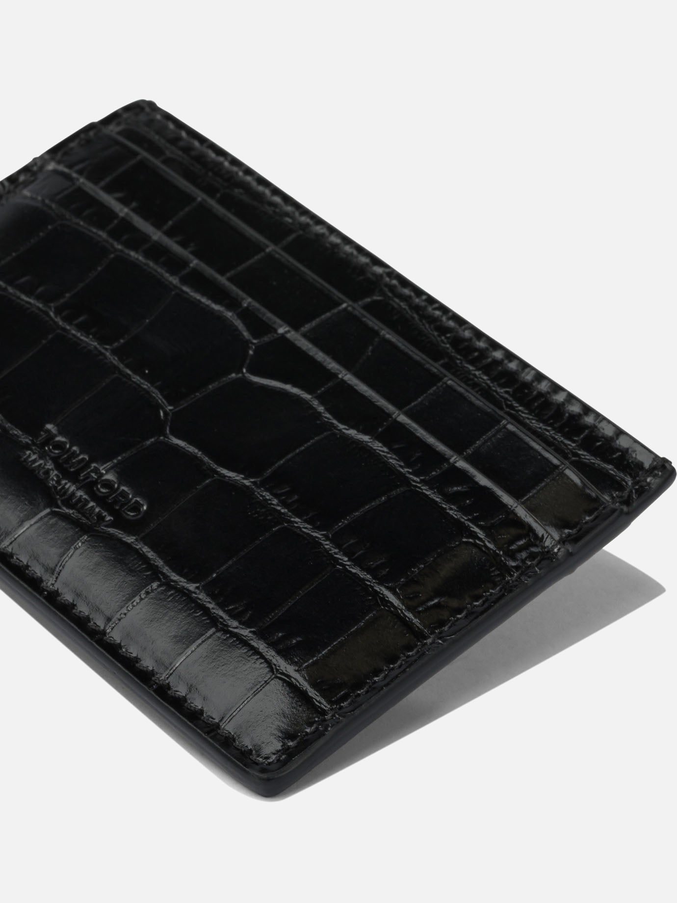 Portacarte 100% calf leather  Nero - Tom Ford Uomo | PDP | VIETTI Online Store | Zoom-Modal_4
