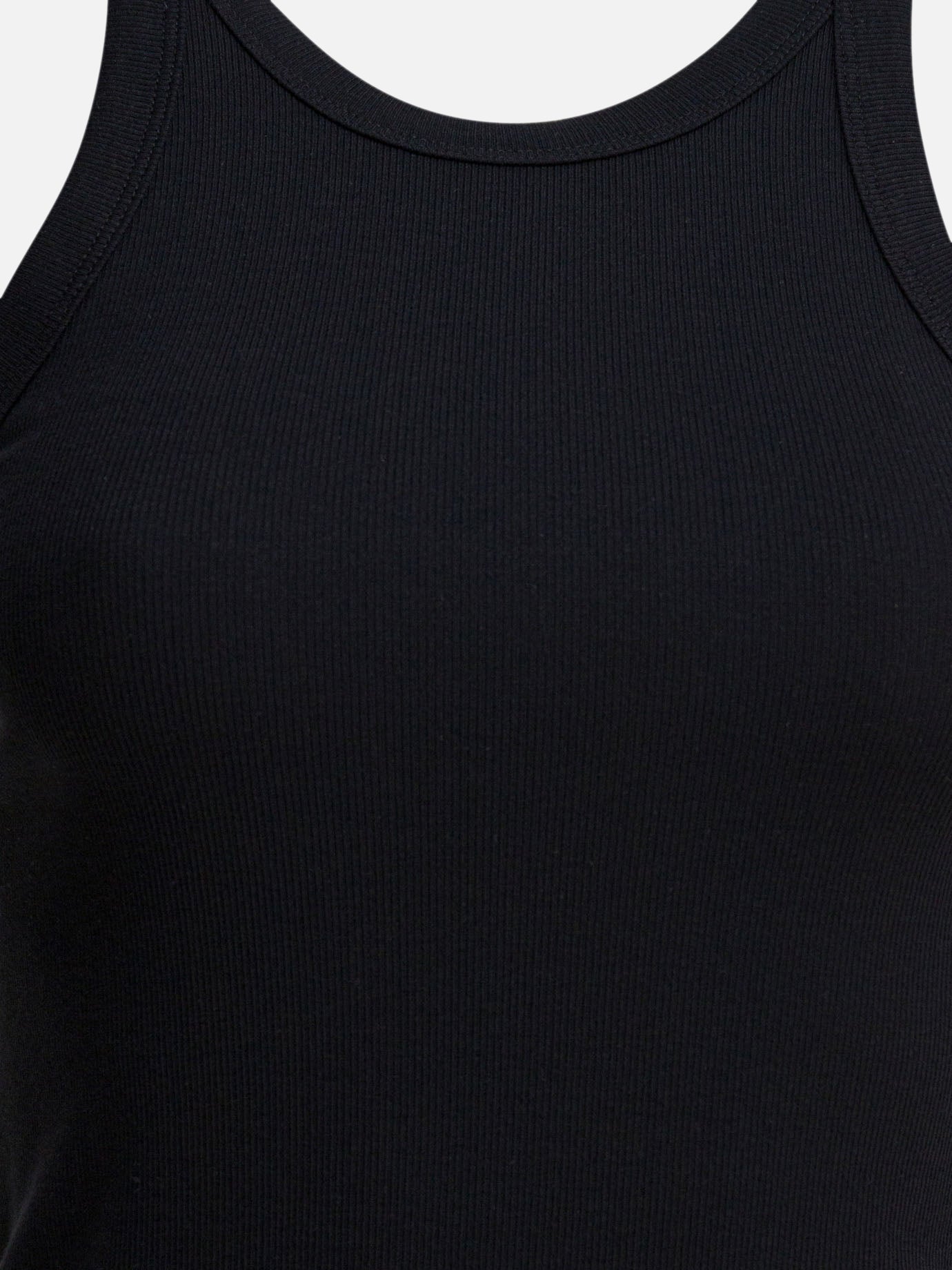 Tank tops Solid colour  Black - Toteme Women | PDP | VIETTI Online Store | thumbnail_3