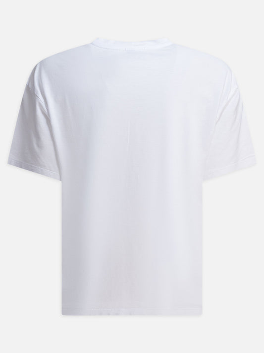 Crewneck t-shirts Solid colour  White - Toteme Women | PDP | VIETTI Online Store | 2
