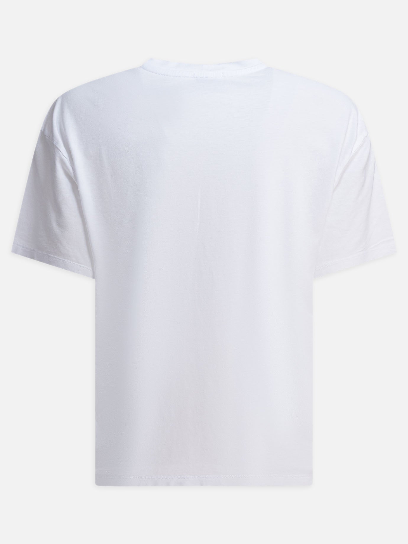 Crewneck t-shirts Solid colour  White - Toteme Women | PDP | VIETTI Online Store | thumbnail_4