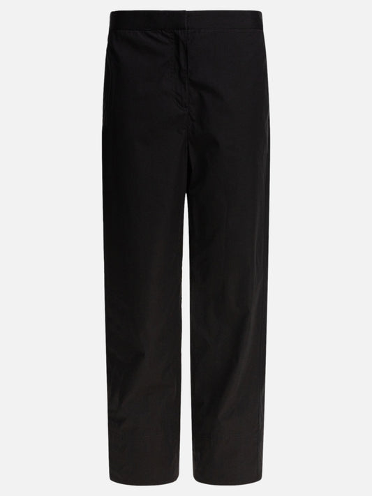 Leisure trousers Solid colour  Black - Toteme Women | PDP | VIETTI Online Store 
