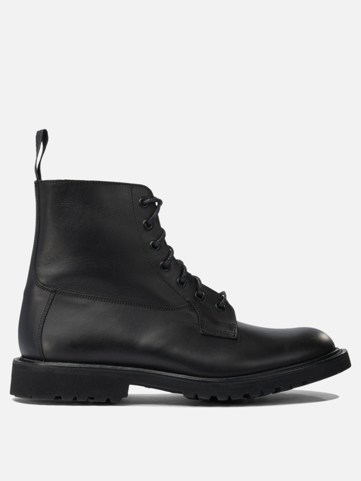 Stivaletti stringati 100% leather - 100% rubber  Nero - Tricker&#39;s Uomo | PDP | VIETTI Online Store | thumbnail