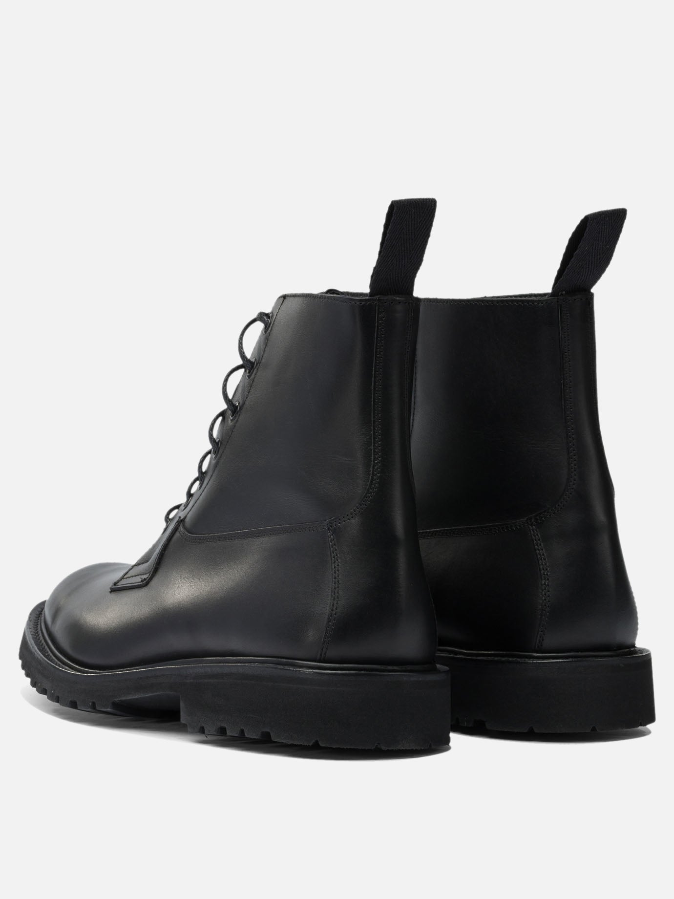 Stivaletti stringati 100% leather - 100% rubber  Nero - Tricker&#39;s Uomo | PDP | VIETTI Online Store | thumbnail_4