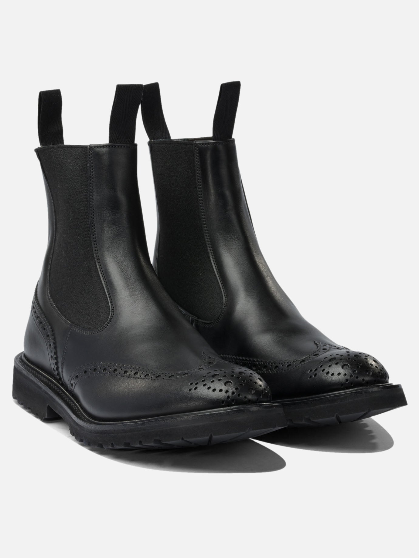 Stivaletti pull-on 100% leather - 100% rubber  Nero - Tricker's Uomo | PDP | VIETTI Online Store | Zoom-Modal_2
