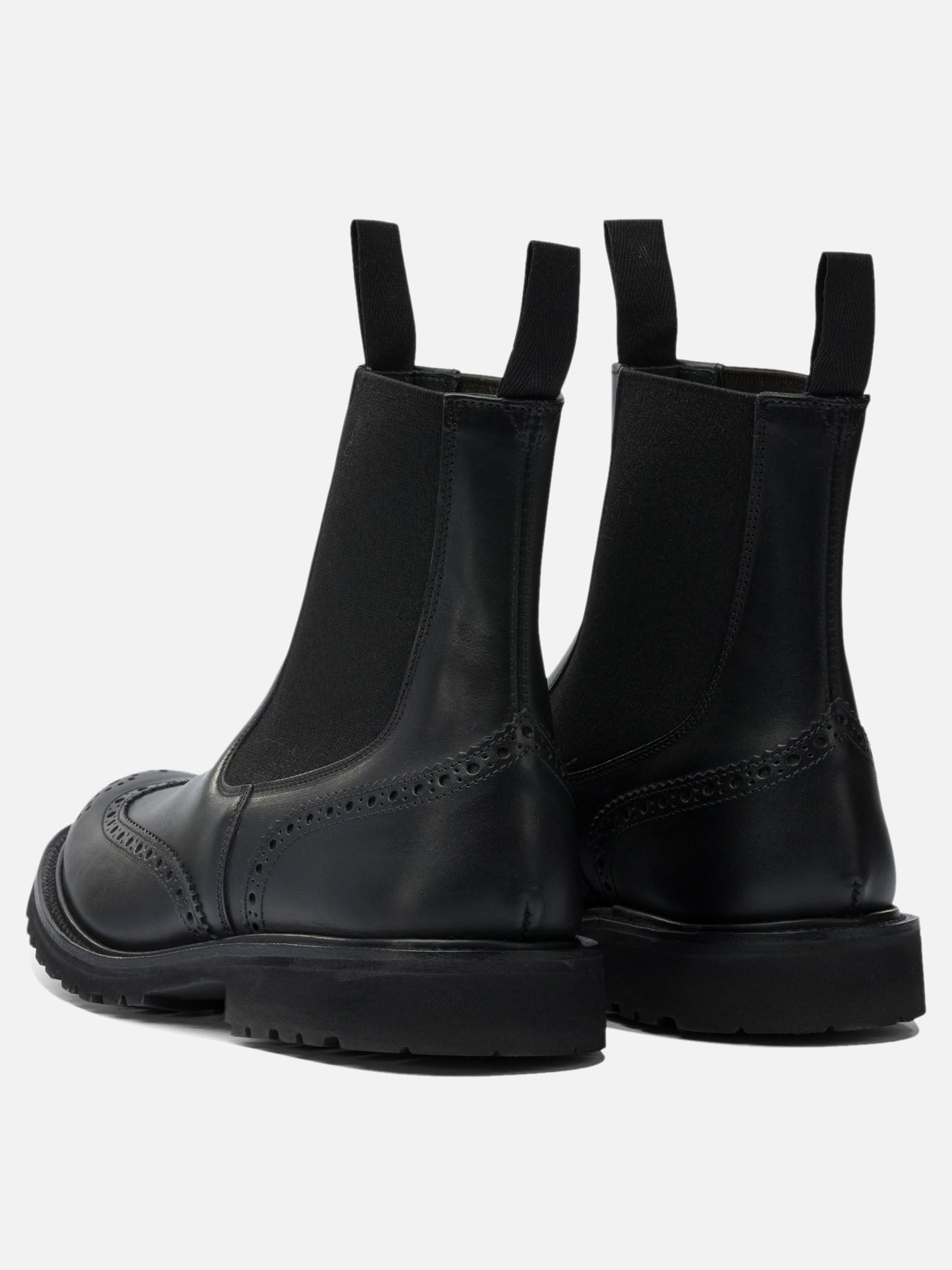 Stivaletti pull-on 100% leather - 100% rubber  Nero - Tricker&#39;s Uomo | PDP | VIETTI Online Store | thumbnail_4