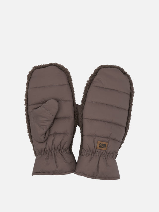 Guanti casual 100% recycled nylon - Lining: 100% polyester  Marrone - Ugg Donna | PLP | VIETTI Online Store 
