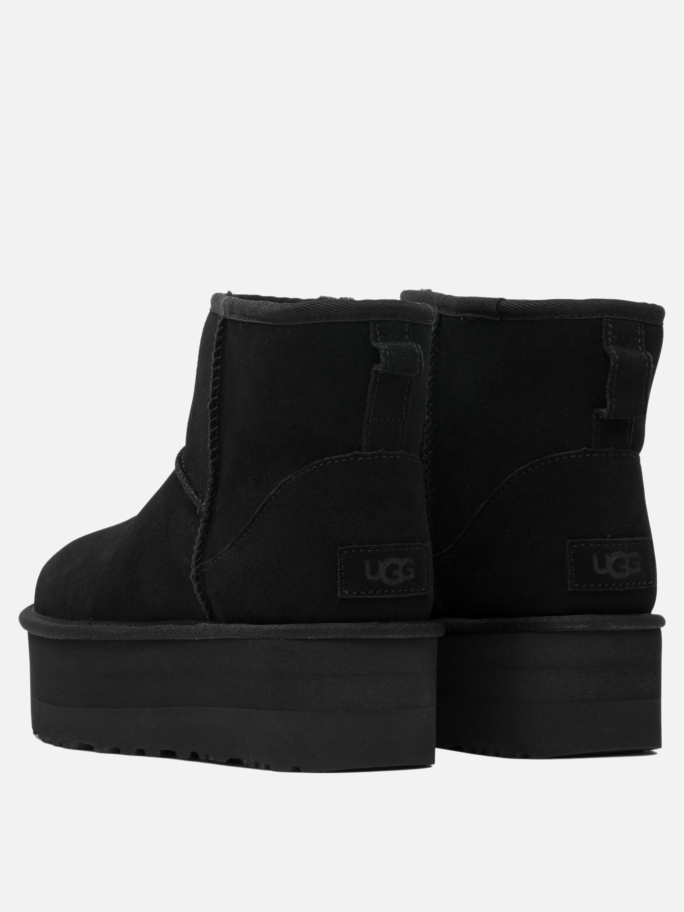 Pull-on boots 100% leather - 100% rubber  Black - Ugg Women | PDP | VIETTI Online Store | Zoom-Modal_4
