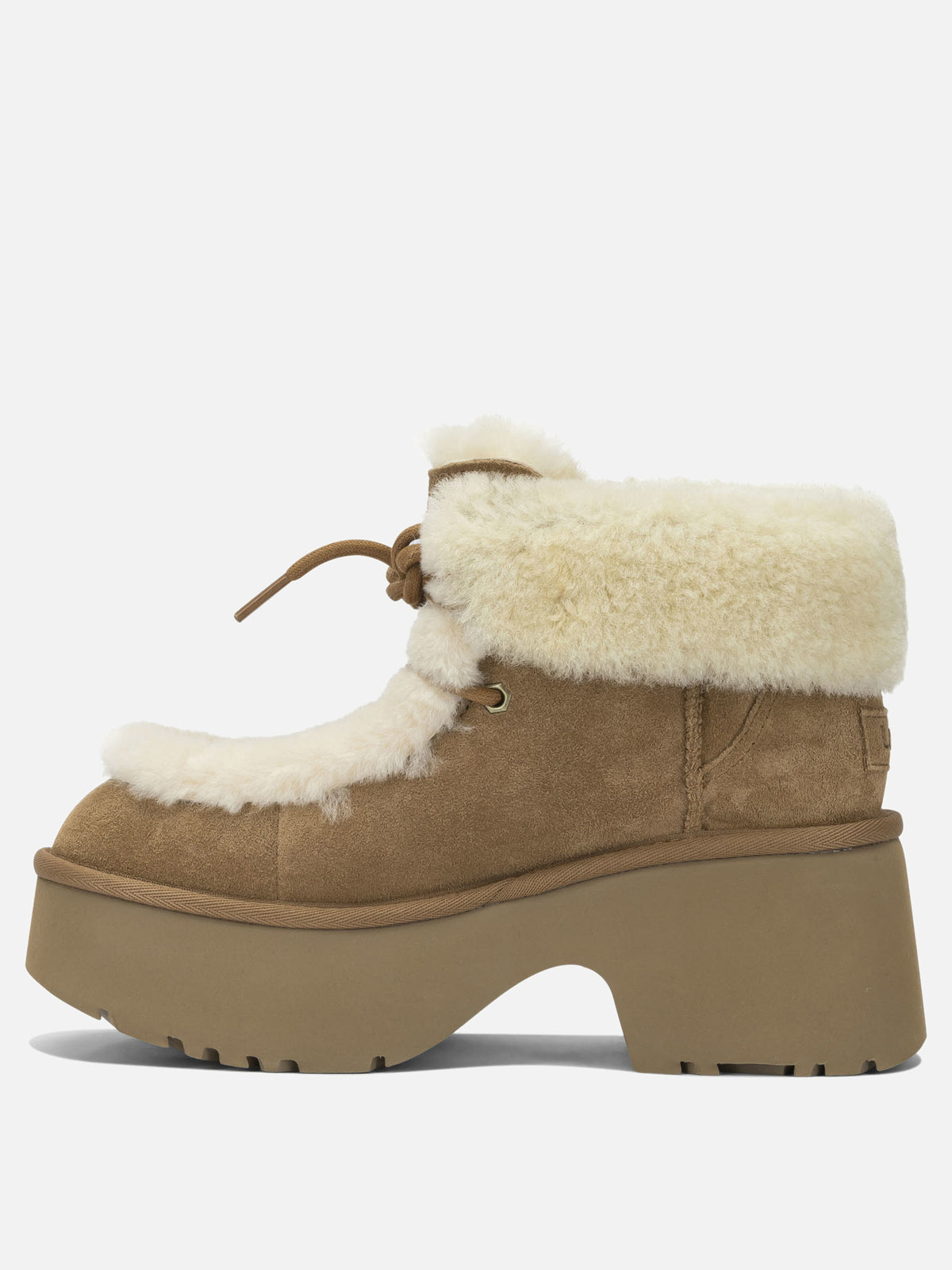 Ugg "Classic Esmee" ankle boots Brown - VIETTI