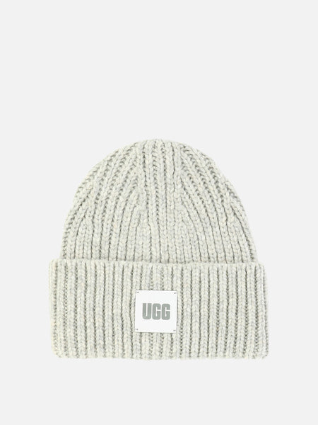 Ugg Ribbed beanie Grey - Women | VIETTI Online Store