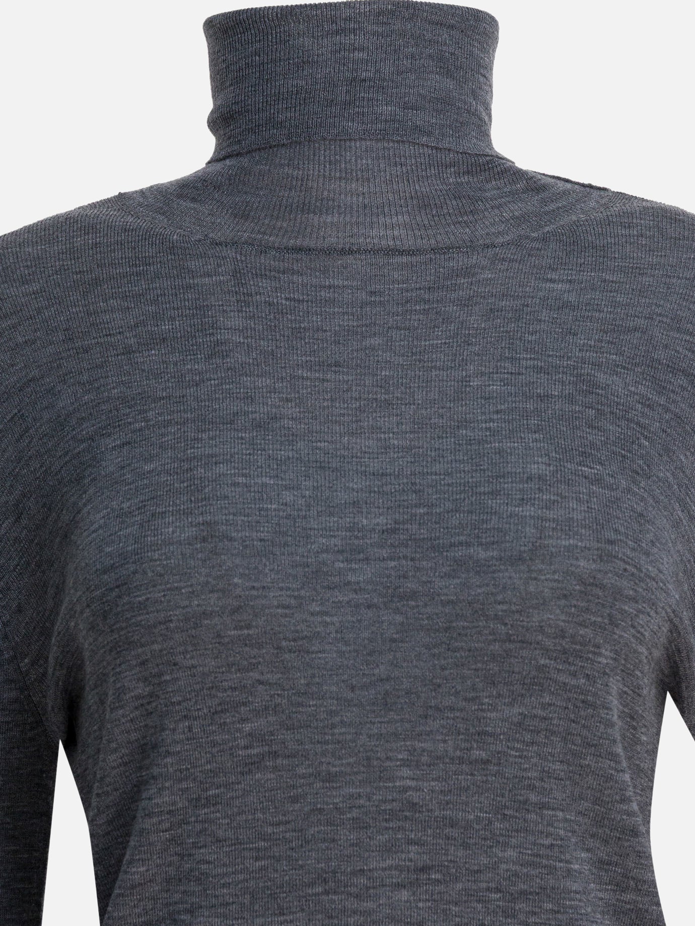 Maglioni dolcevita Solid colour  Grigio - Umarmung Donna | PDP | VIETTI Online Store | thumbnail_3