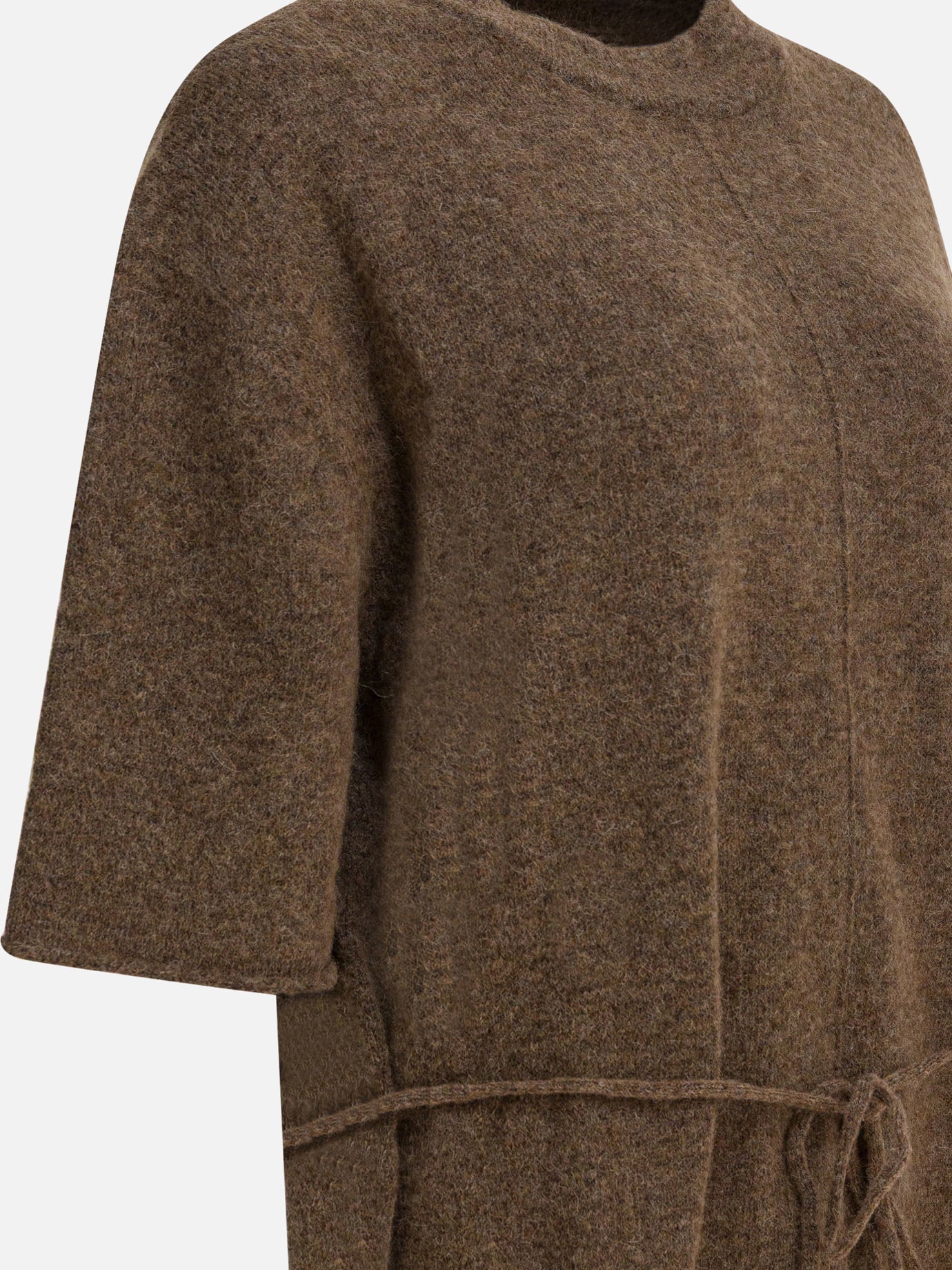 Maglioni girocollo Solid colour  Marrone - Umarmung Donna | PDP | VIETTI Online Store | thumbnail_4