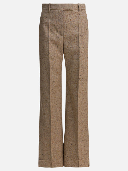 Pantaloni sartoriali Solid colour  Beige - Valentino Donna | VIETTI Online Store 
