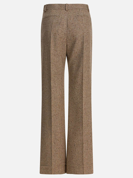 Pantaloni sartoriali Solid colour  Beige - Valentino Donna | VIETTI Online Store | 2
