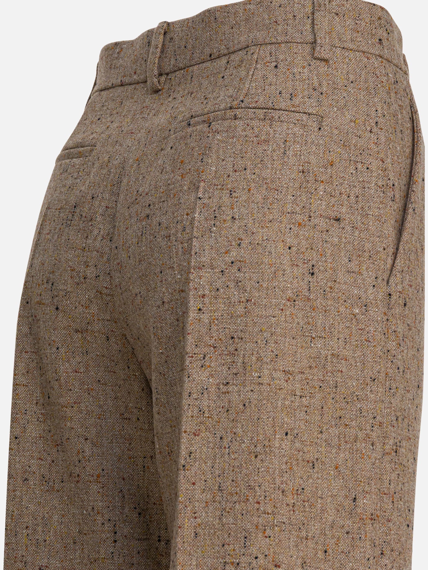 Pantaloni sartoriali Solid colour  Beige - Valentino Donna | PDP | VIETTI Online Store | Zoom-Modal_4
