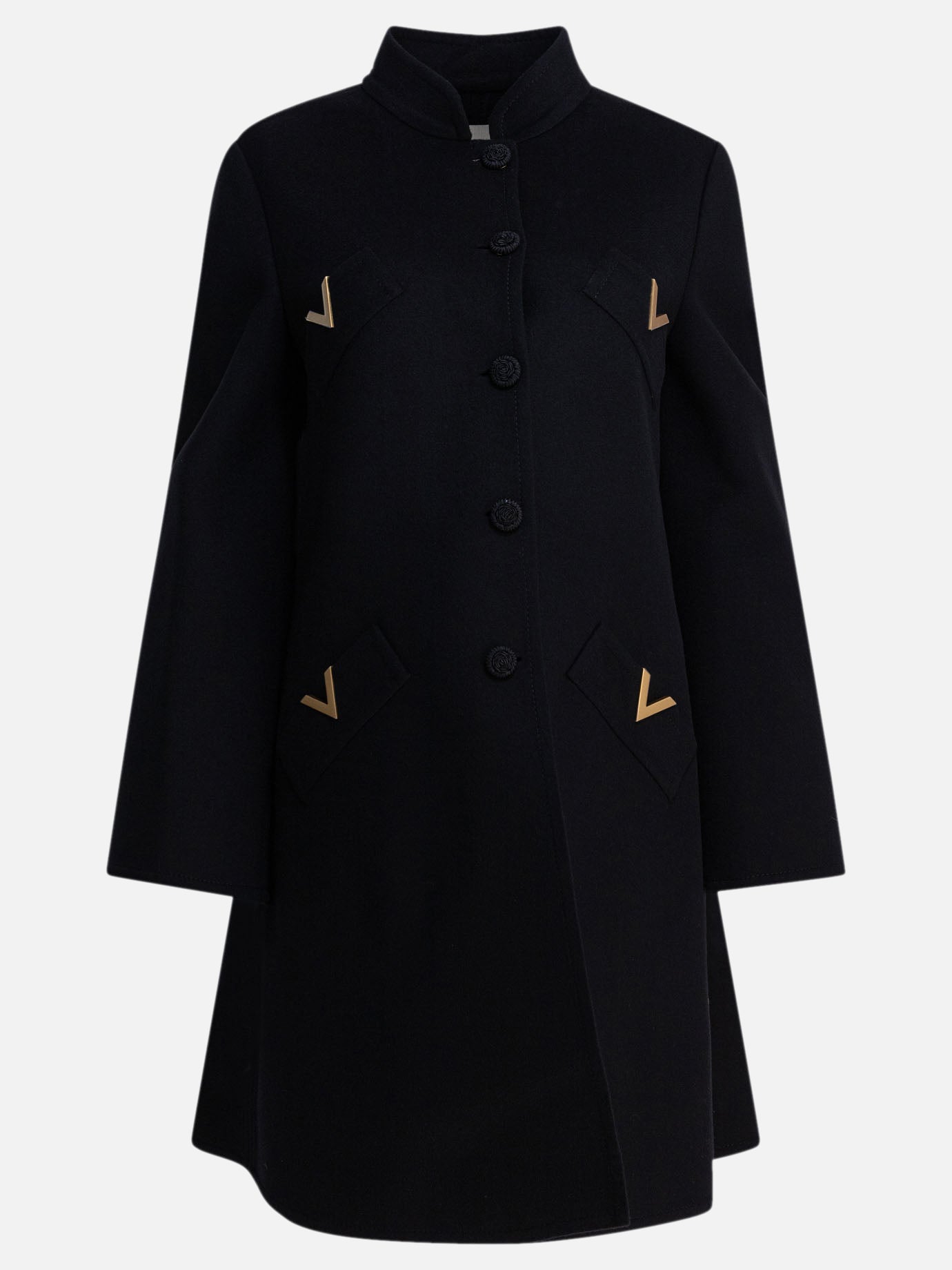 Cappotti lunghi Logo  Nero - Valentino Donna | PDP | VIETTI Online Store | thumbnail