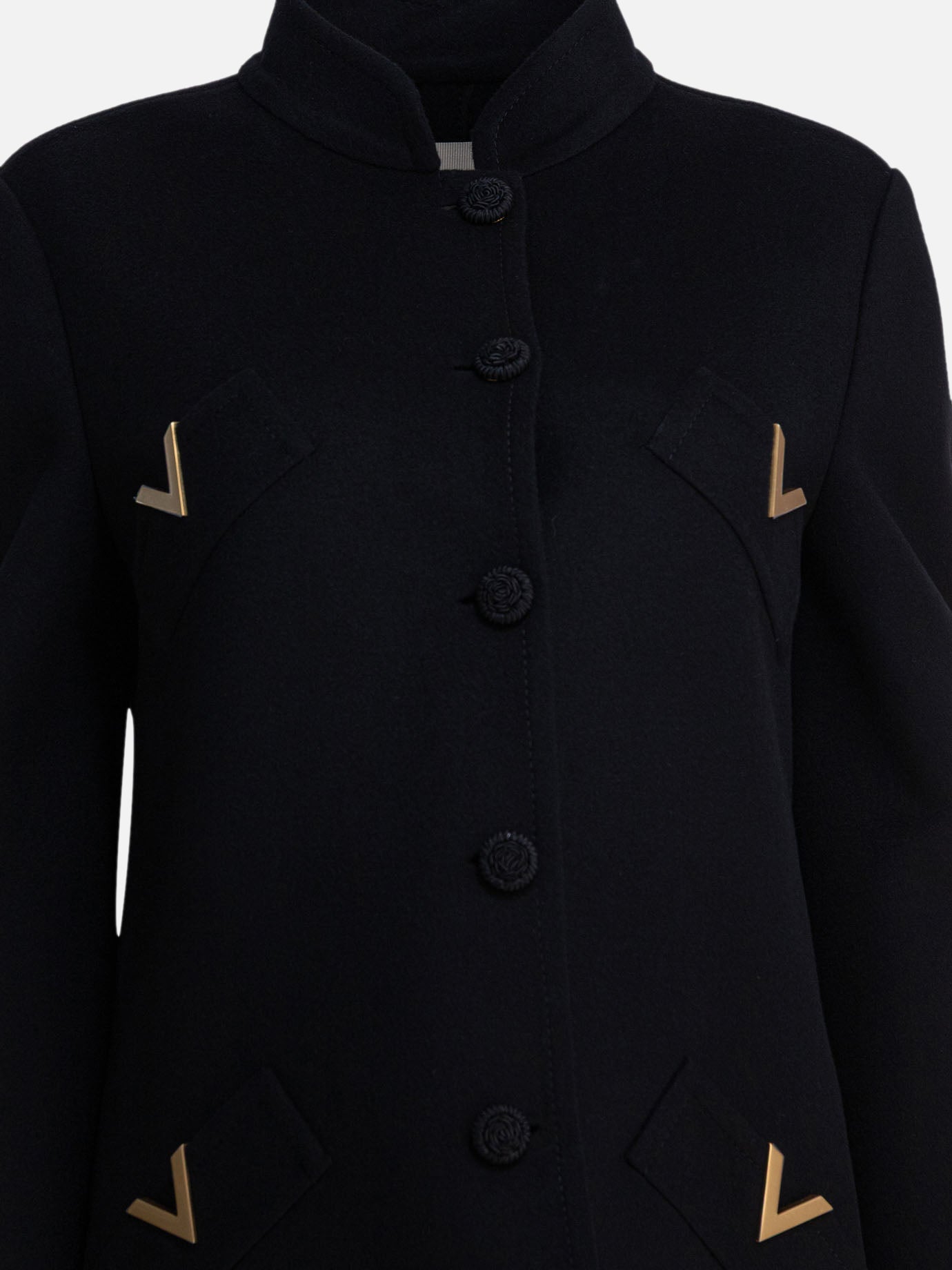 Cappotti lunghi Logo  Nero - Valentino Donna | PDP | VIETTI Online Store | Zoom-Modal_3
