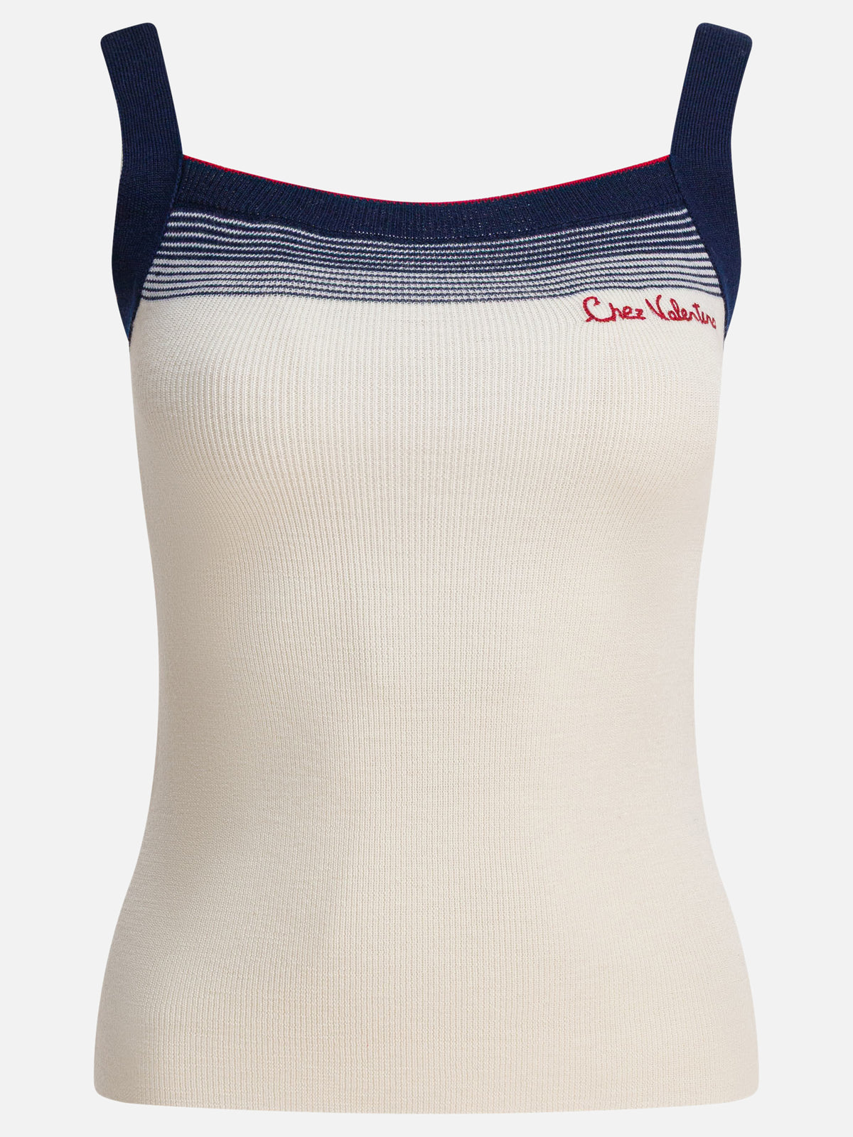 Valentino Virgin wool tank top White
