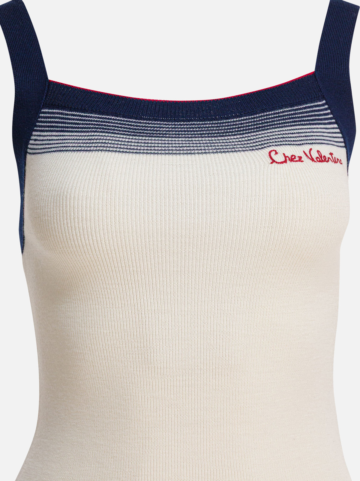Valentino Virgin wool tank top White