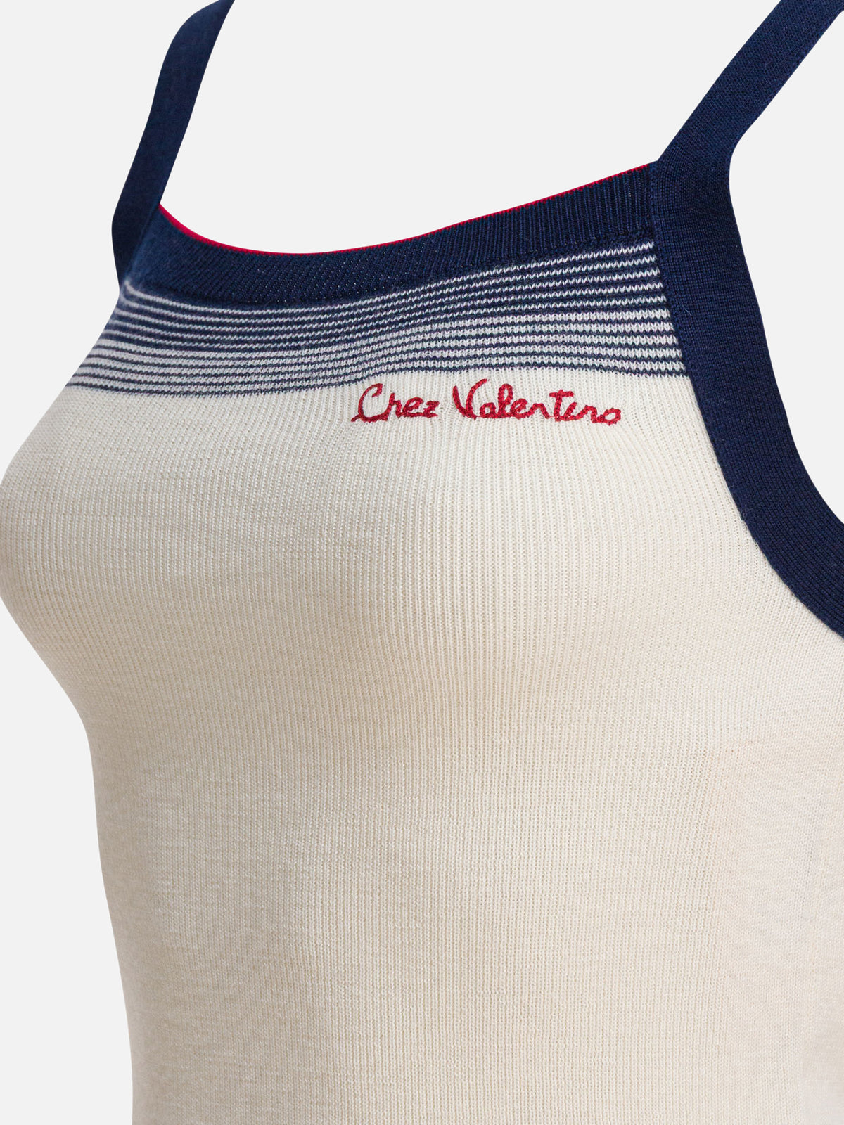 Valentino Virgin wool tank top White
