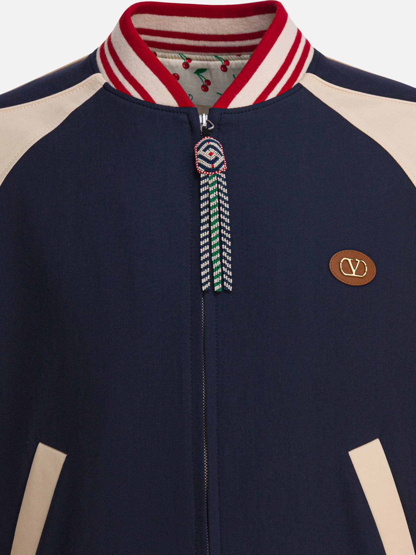 Bomber Logo  Blu - Valentino Uomo | PDP | VIETTI Online Store | Zoom-Modal_3
