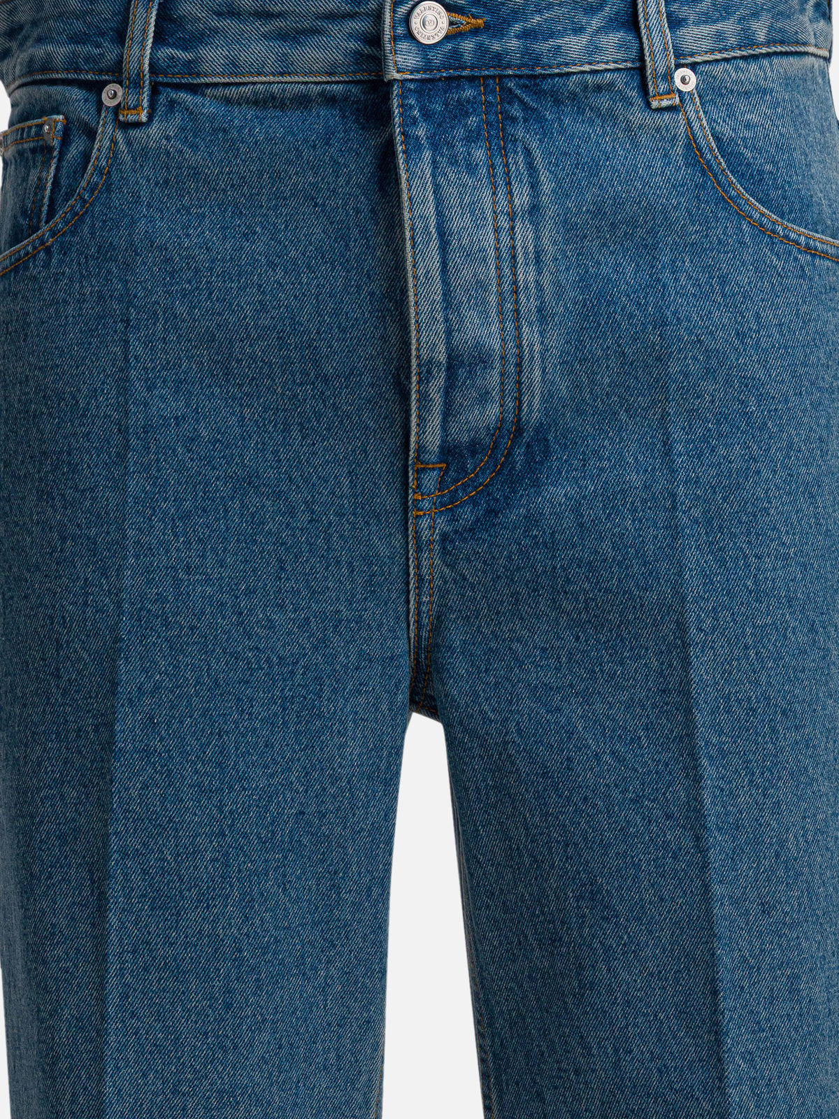 Valentino Jeans with cabochons Light blue
