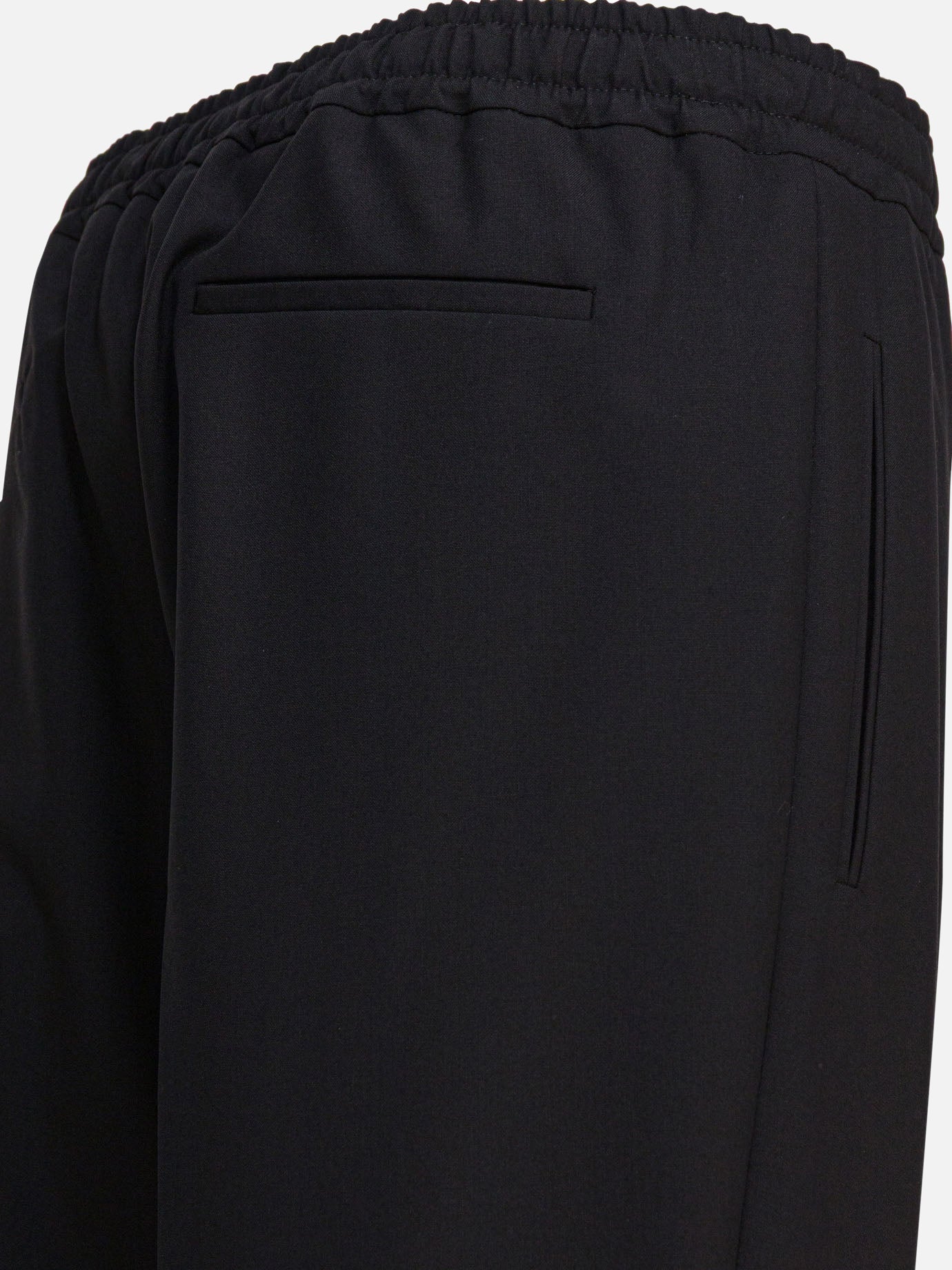 Pantaloni sportivi Solid colour  Nero - Valentino Uomo | PDP | VIETTI Online Store | thumbnail_4