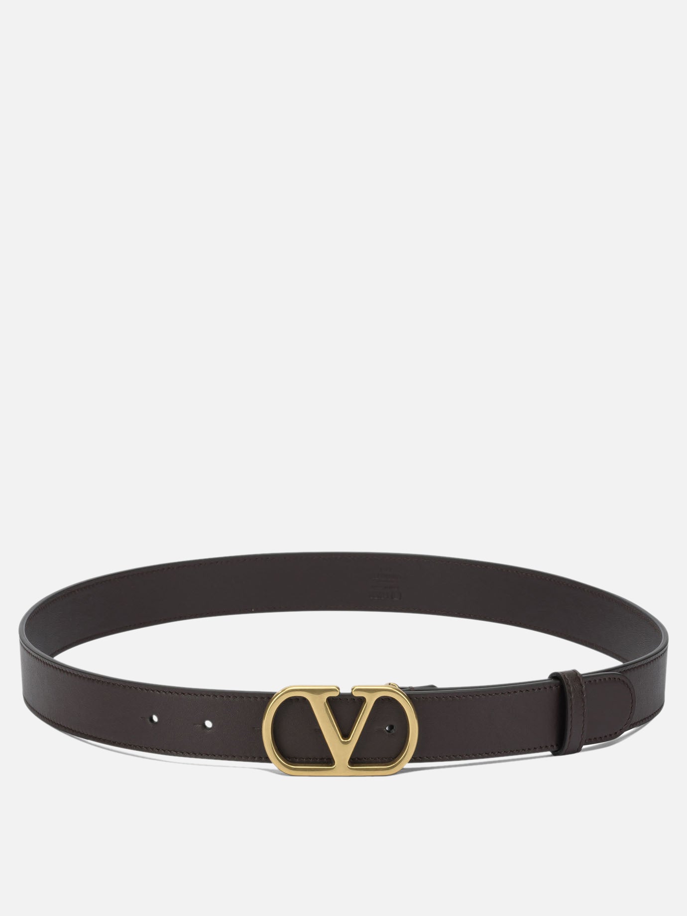 Cinture in pelle 100% leather  Marrone - Valentino Garavani Donna | PDP | VIETTI Online Store | Zoom-Modal
