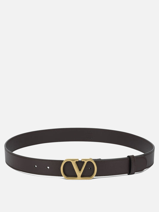 Cinture in pelle 100% leather  Marrone - Valentino Garavani Donna | PDP | VIETTI Online Store 
