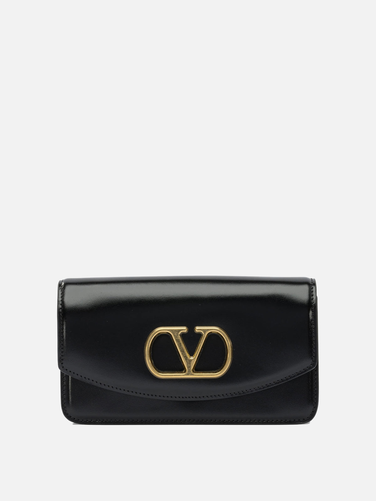 Valentino Garavani "Vain" Clutch Black