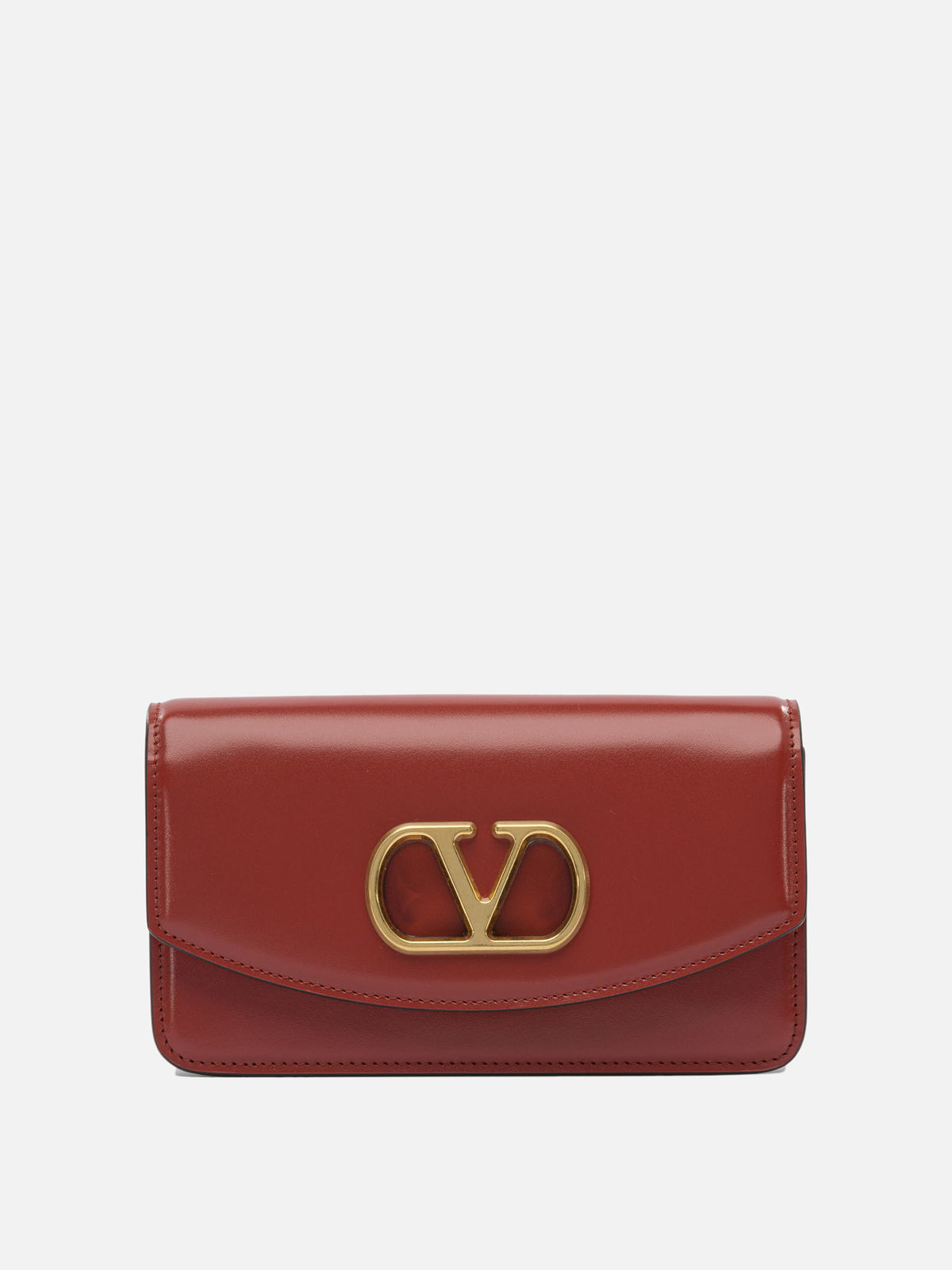 Valentino Garavani "Vain" Clutch Red