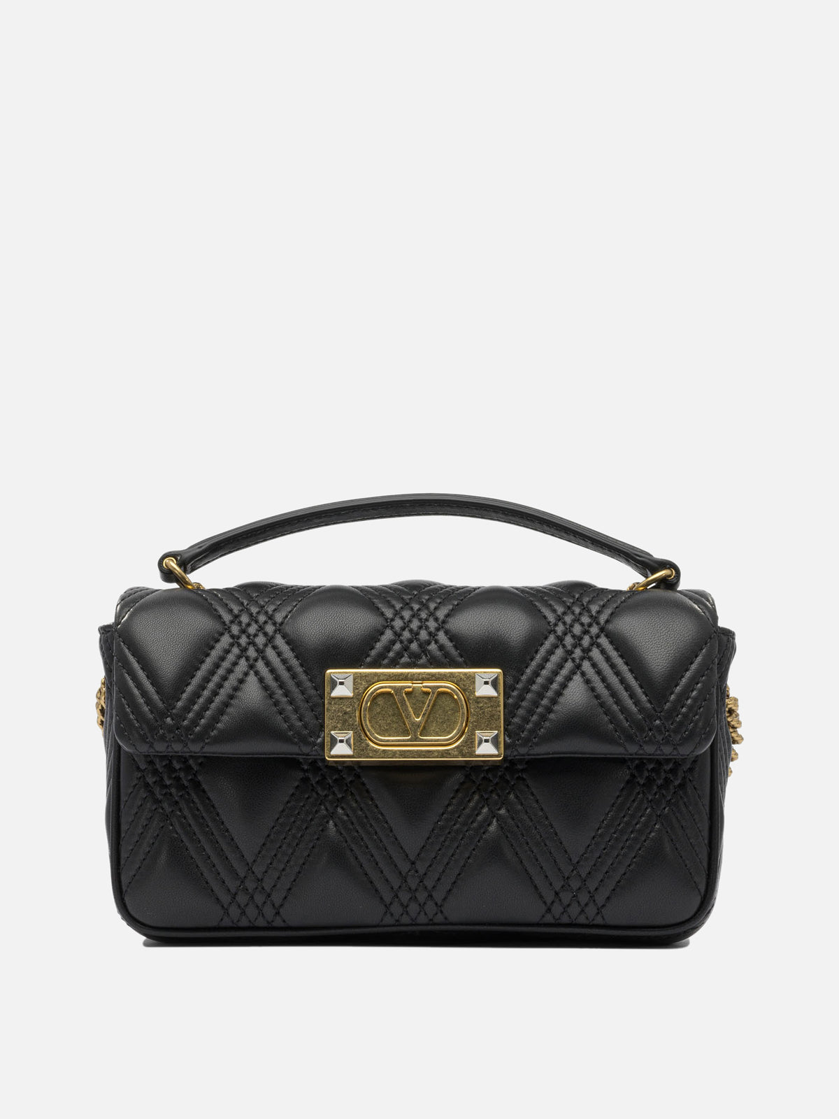 Valentino Garavani "Quiltie 67" crossbody bag Black
