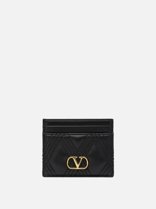 Card holders Logo  Black - Valentino Garavani Women | PLP | VIETTI Online Store 
