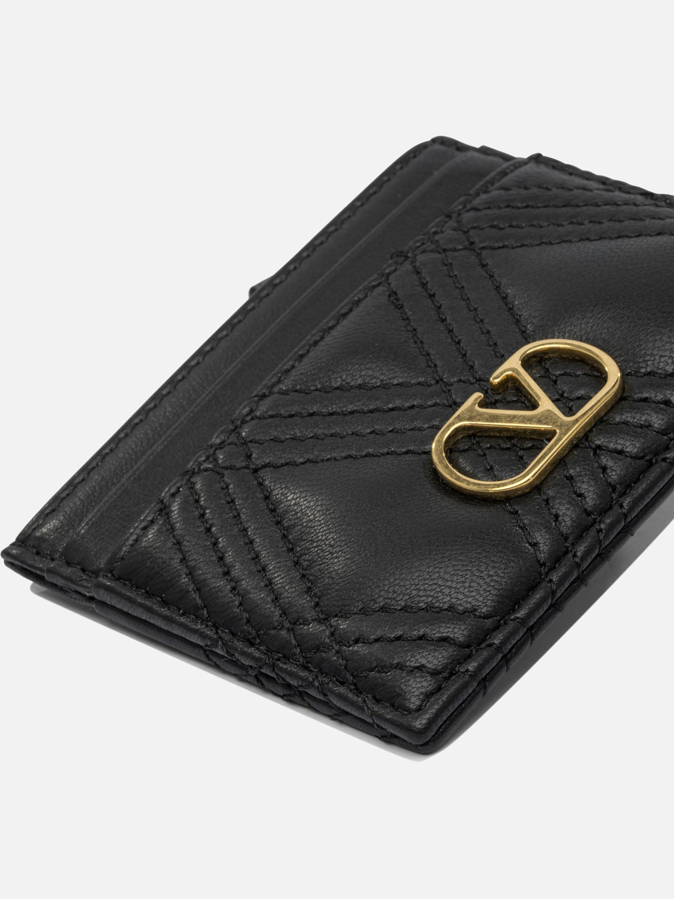 Portacarte Logo  Nero - Valentino Garavani Donna | PDP | VIETTI Online Store | Zoom-Modal_4
