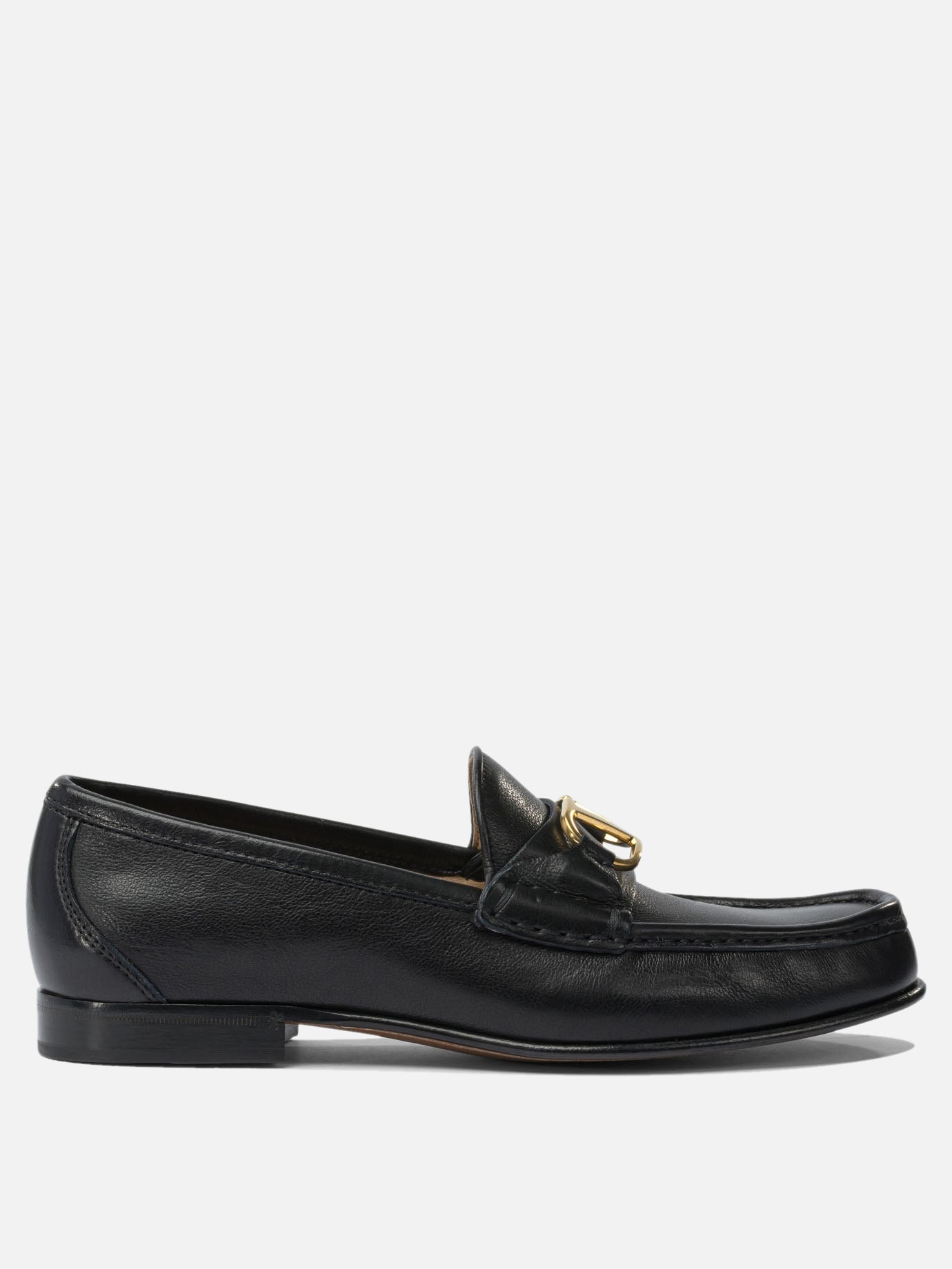 Mocassini 100% leather - 100% leather  Nero - Valentino Garavani Donna | PDP | VIETTI Online Store | thumbnail