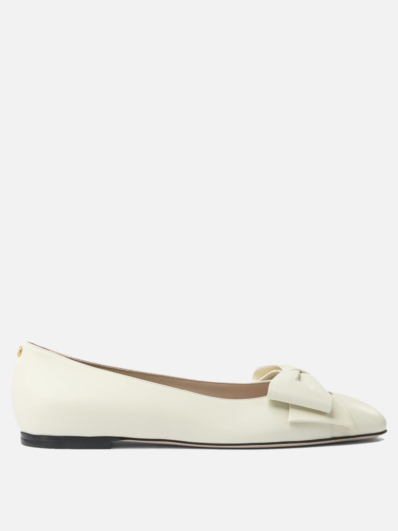 Ballerine classiche 100% leather - 100% leather  Bianco - Valentino Garavani Donna | PDP | VIETTI Online Store | thumbnail
