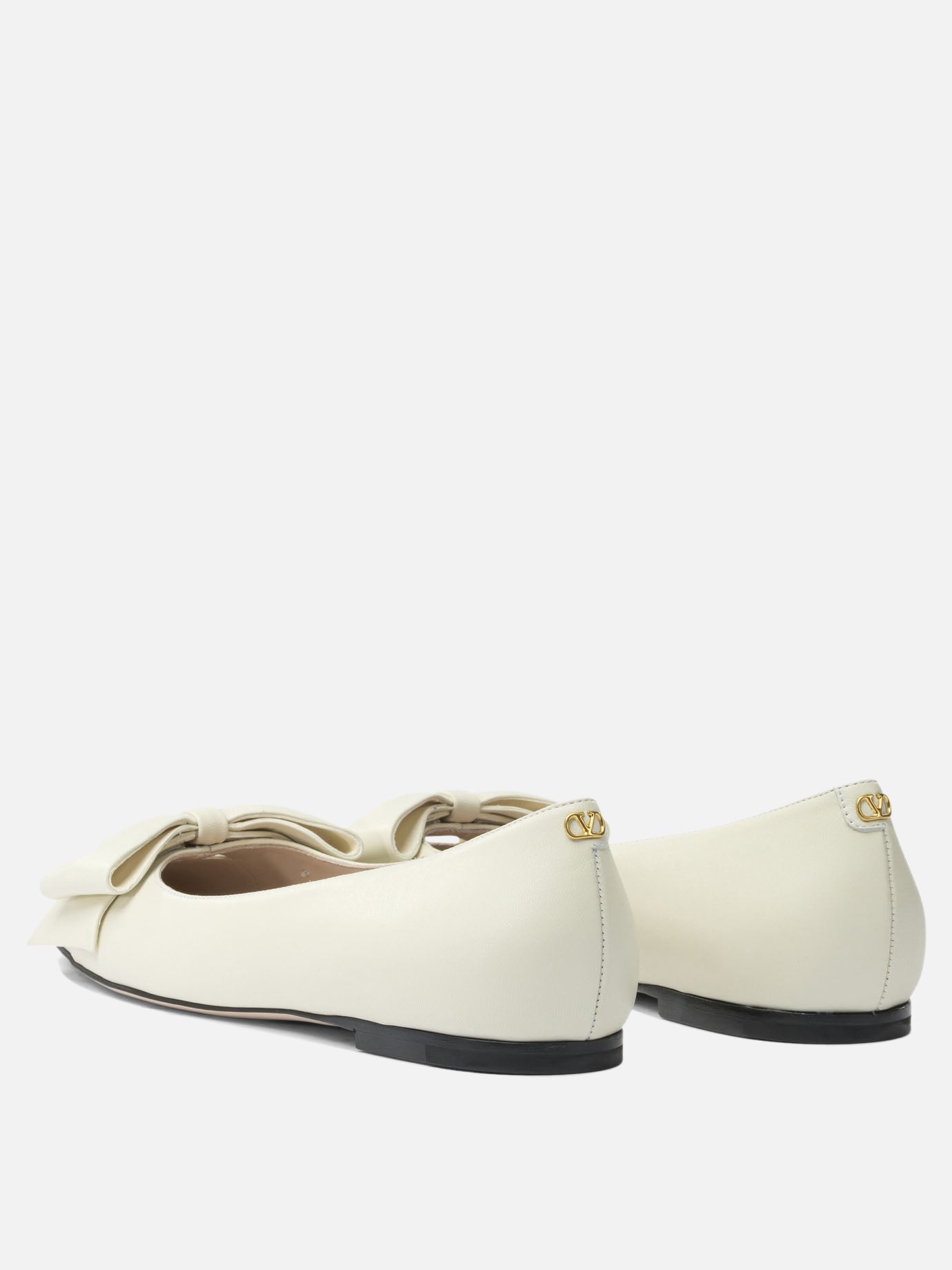 Ballerine classiche 100% leather - 100% leather  Bianco - Valentino Garavani Donna | PDP | VIETTI Online Store | Zoom-Modal_4

