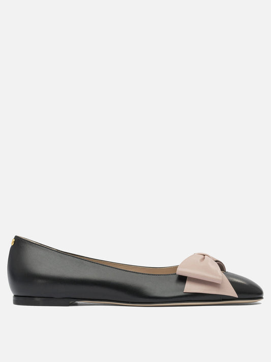 Classic ballet flats 100% leather - 100% leather  Black - Valentino Garavani Women | PDP | VIETTI Online Store 
