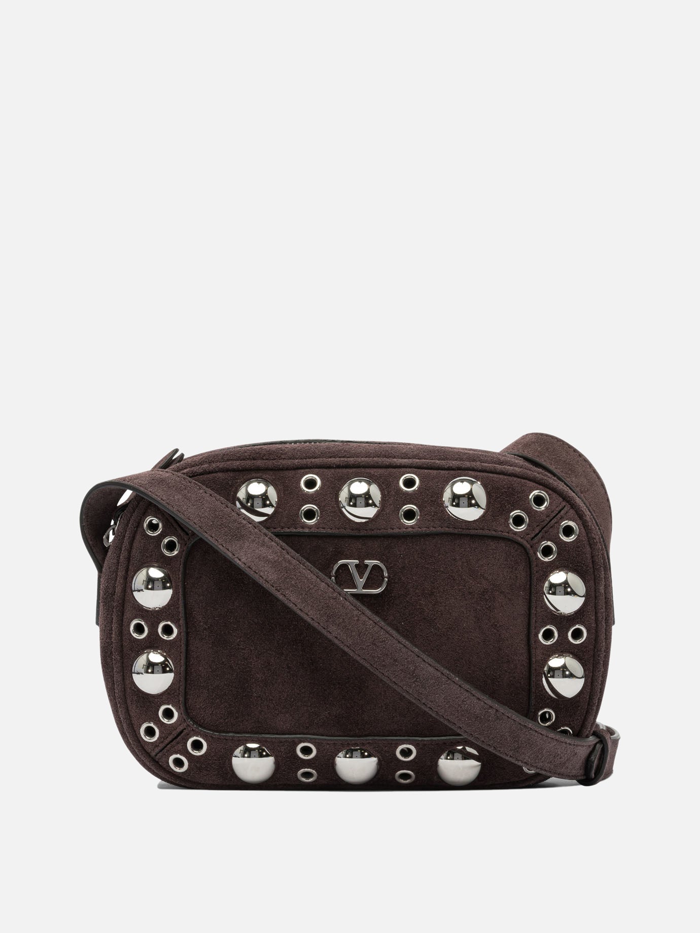 Small bags 100% leather  Brown - Valentino Garavani Men | PDP | VIETTI Online Store | Zoom-Modal
