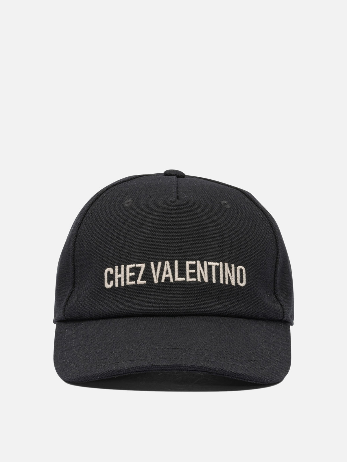 Valentino Garavani "Chez Valentino" trucker hat Black