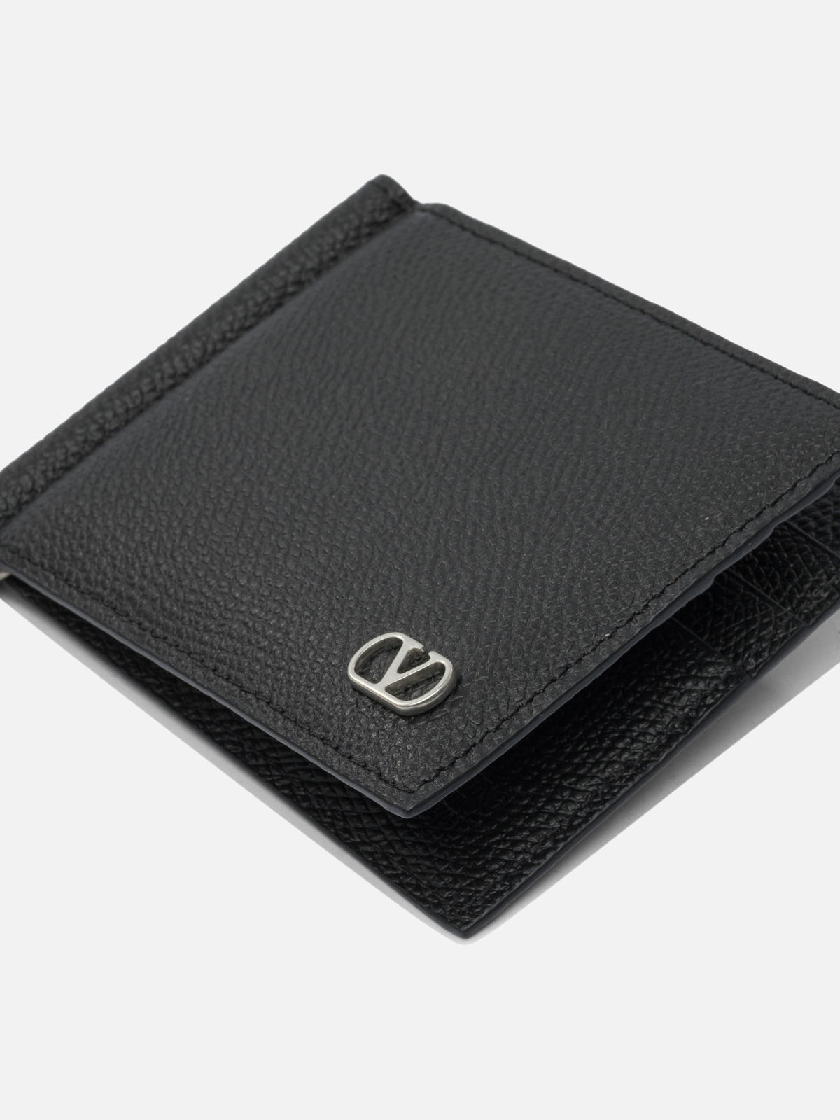 Valentino Garavani "Vlogo Signature" wallet Black - VIETTI