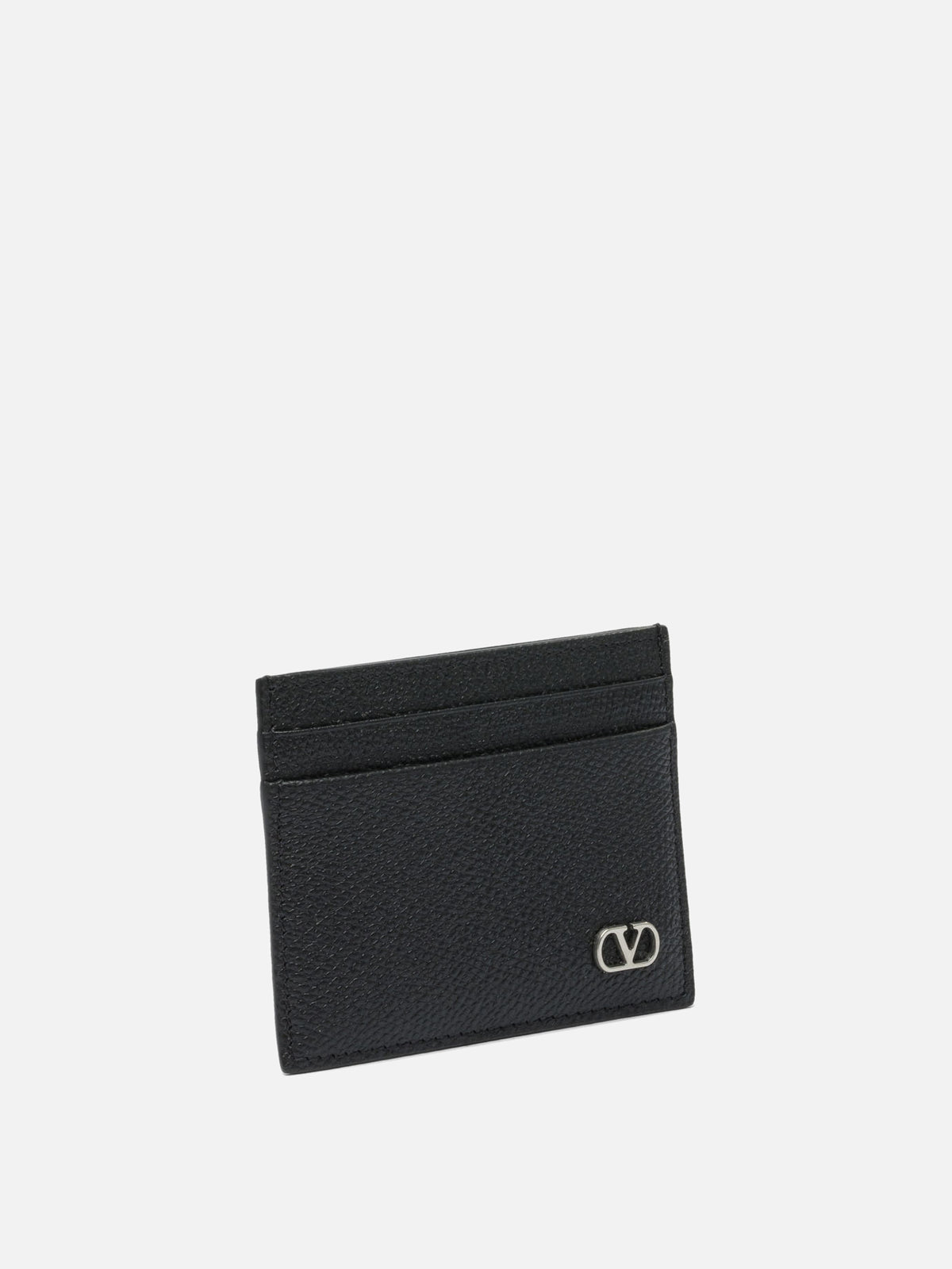 Valentino Garavani "Vlogo Signature" Card Holder Black