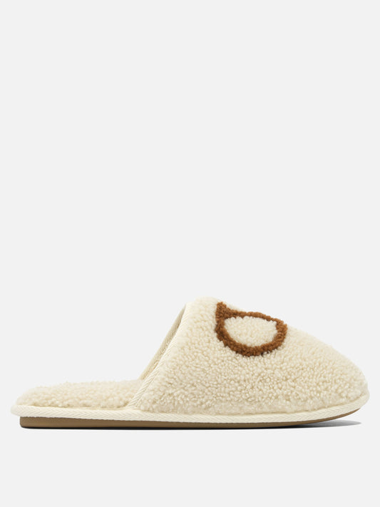 Slides 100% polyester - 100% rubber  Beige - Valentino Garavani Uomo | PLP | VIETTI Online Store 
