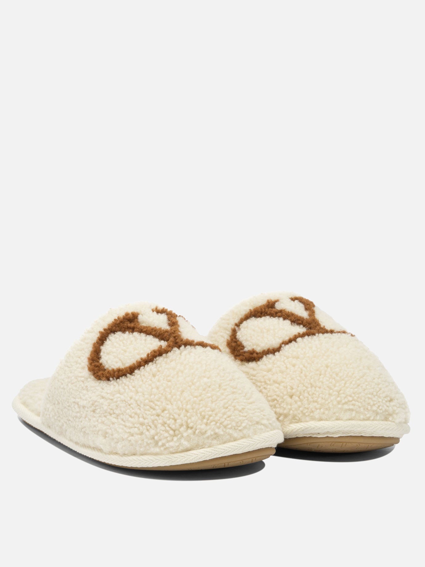 Slides 100% polyester - 100% rubber  Beige - Valentino Garavani Uomo | PDP | VIETTI Online Store | thumbnail_2