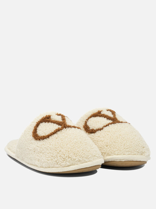 Slides 100% polyester - 100% rubber  Beige - Valentino Garavani Uomo | PLP | VIETTI Online Store | 2
