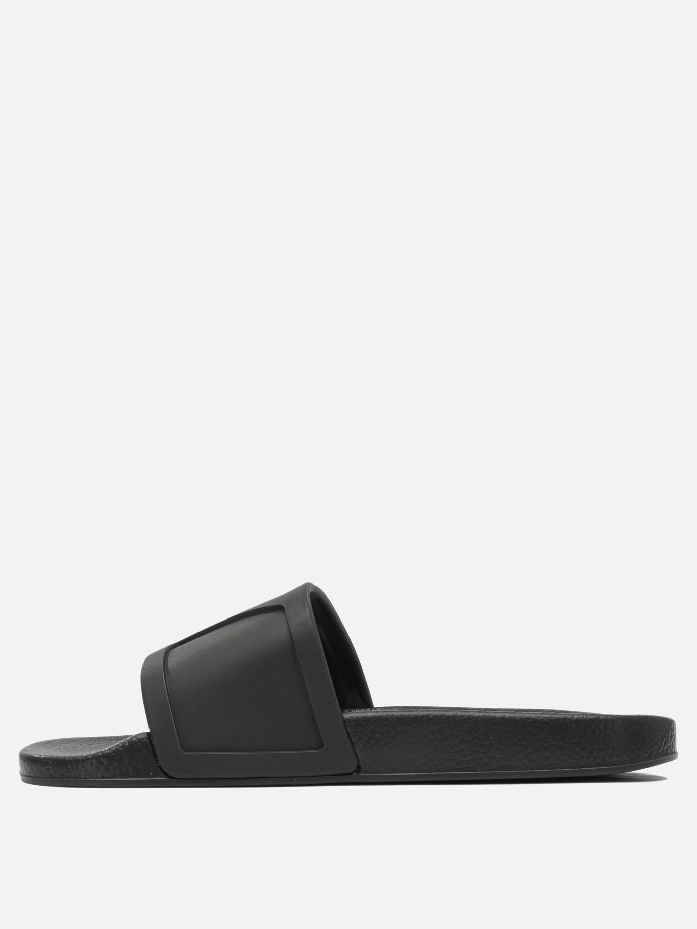 Slides 100% leather - 100% rubber  Nero - Valentino Garavani Uomo | PDP | VIETTI Online Store | thumbnail_3