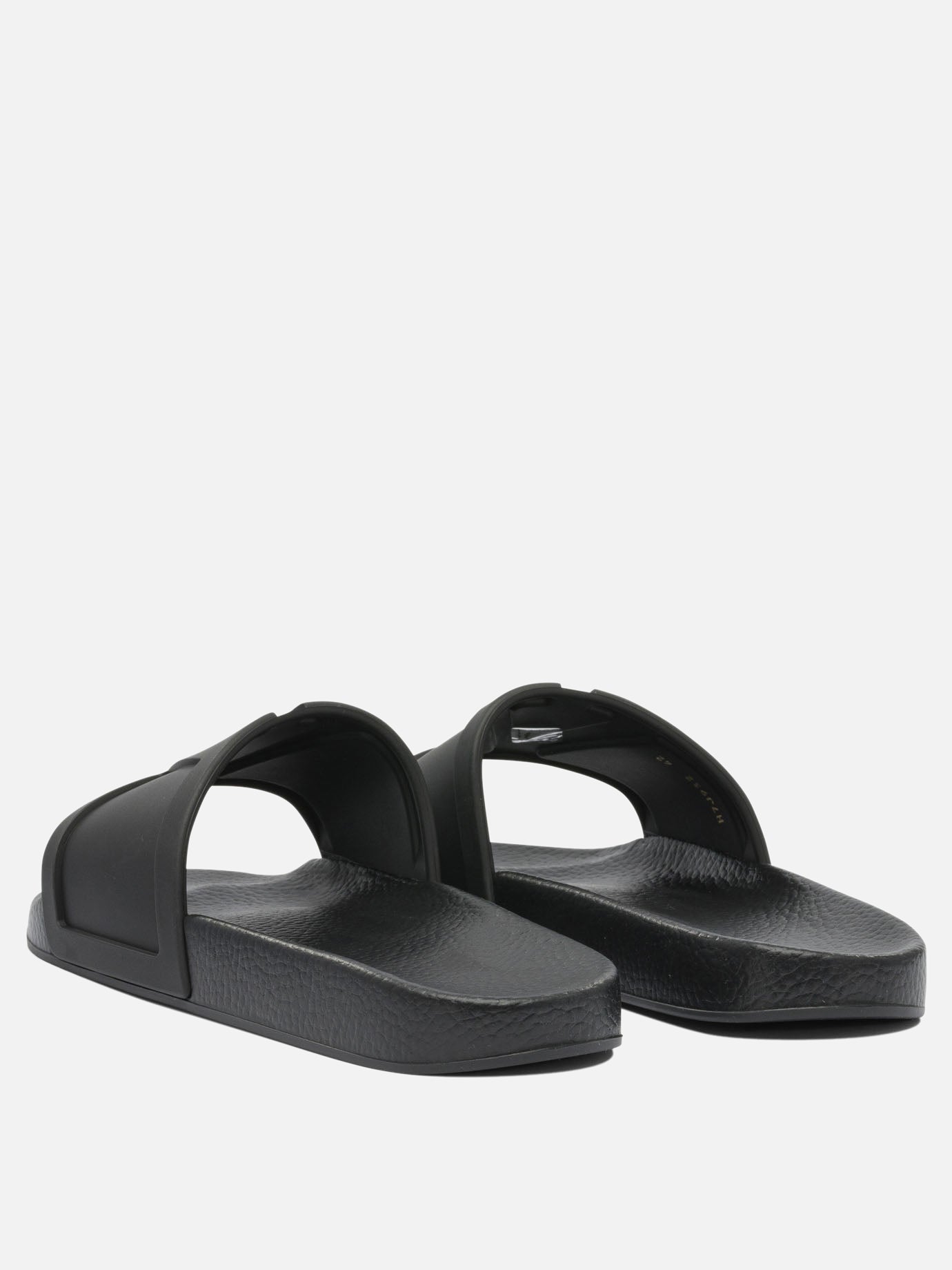 Slides 100% leather - 100% rubber  Nero - Valentino Garavani Uomo | PDP | VIETTI Online Store | thumbnail_4