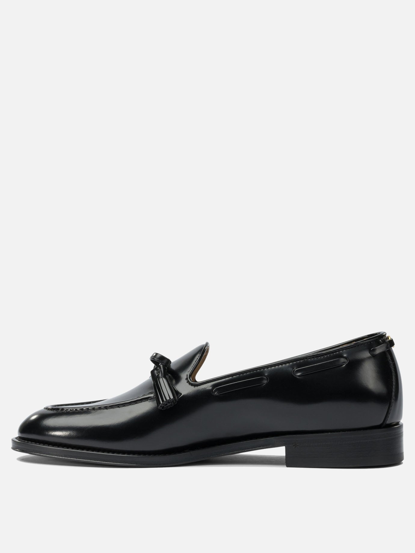 Mocassini 100% leather - 100% leather  Nero - Valentino Garavani Uomo | PDP | VIETTI Online Store | thumbnail_3